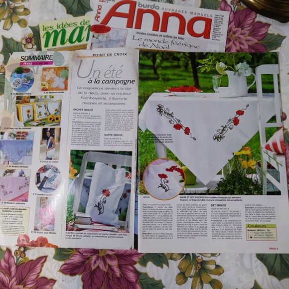 Vintage French Home Décor Magazines, Burda, Knitting, Crochet, Embroidery etc. - Picture 7 of 10
